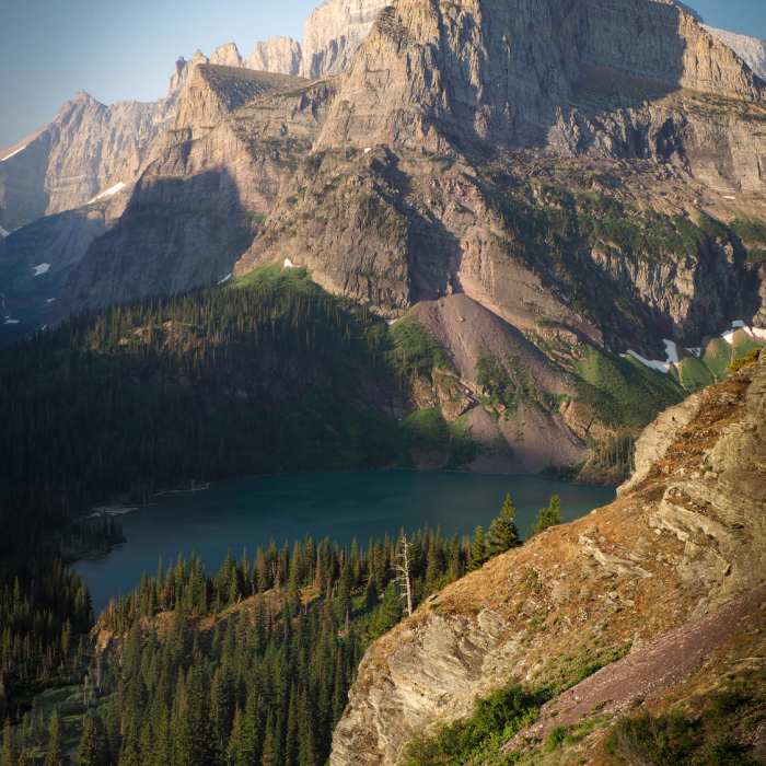 Near Grinnell Glacier Trail