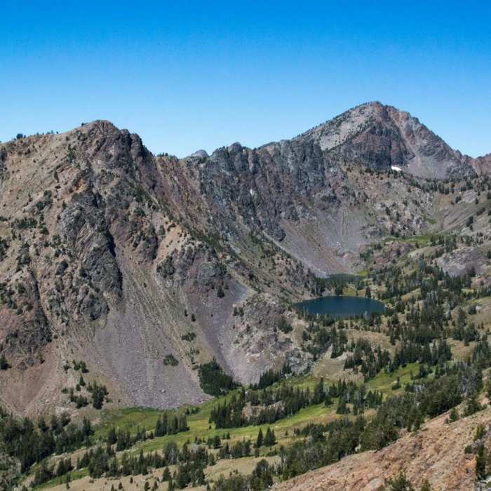 Near Elkhorn Crest Trail: Marble Pass to Anthony Lake