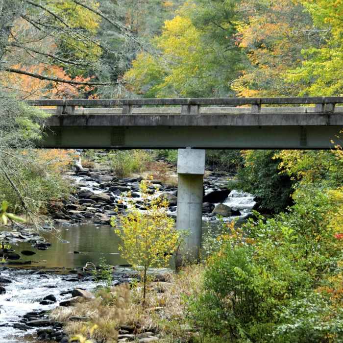 Near Triple Falls Near Triple Falls