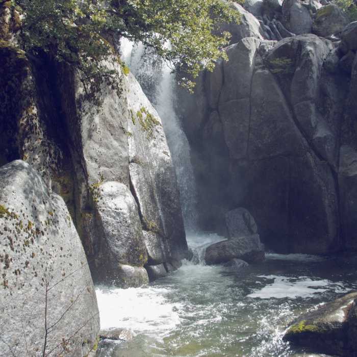 Merced mini-falls. Near Wawona Swinging Bridge Trail