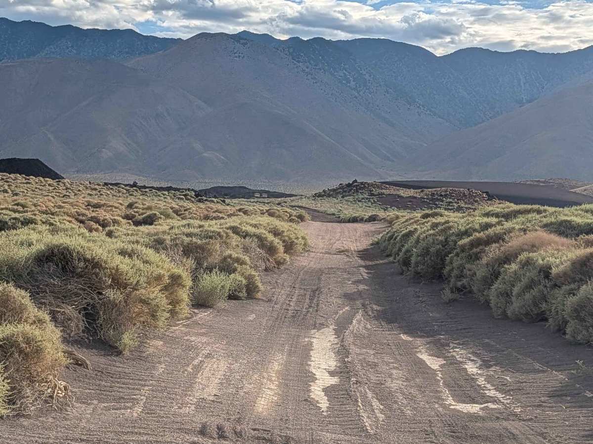 Cinder Road trail photo