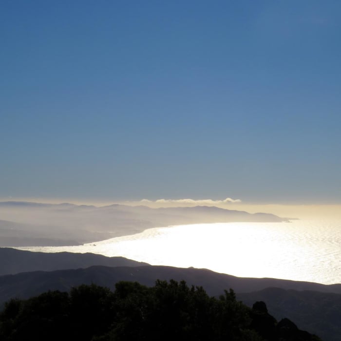 Near Mount Tamalpais East Peak via Stinson Beach