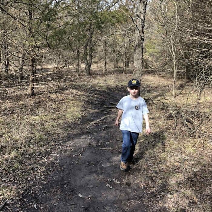 Near Pawnee Prairie Park Paved Path
