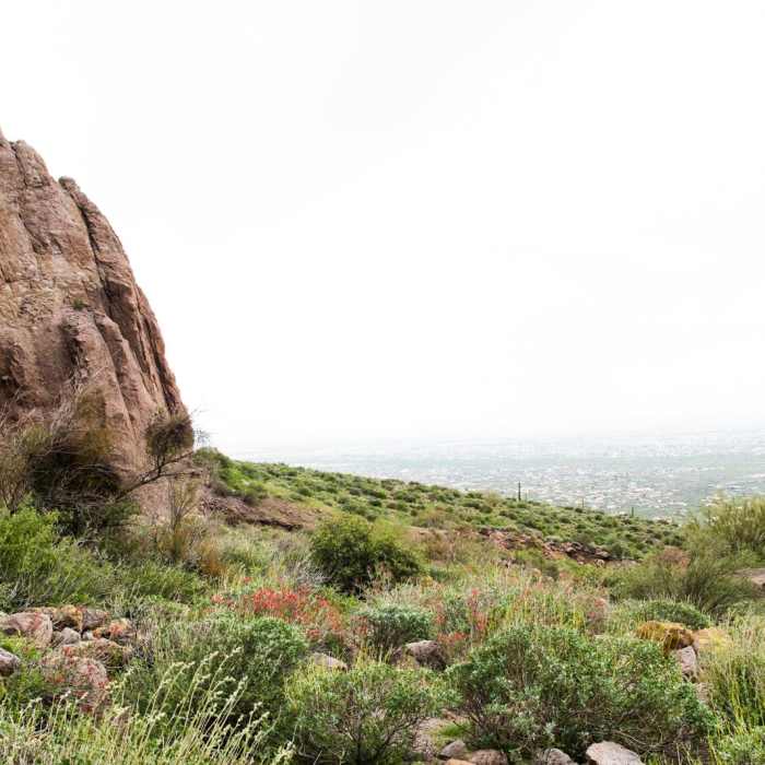 Near Flatiron Mountain via Siphon Draw