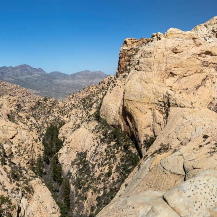 Near Lower Bridge Mountain Route