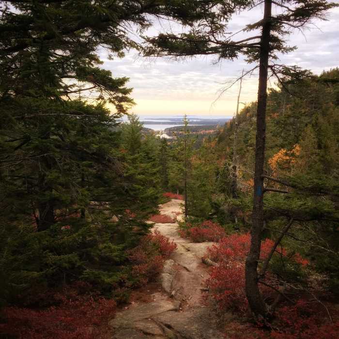 Jordan Cliffs Trail on the way back down. Near Jordan Cliffs Trail
