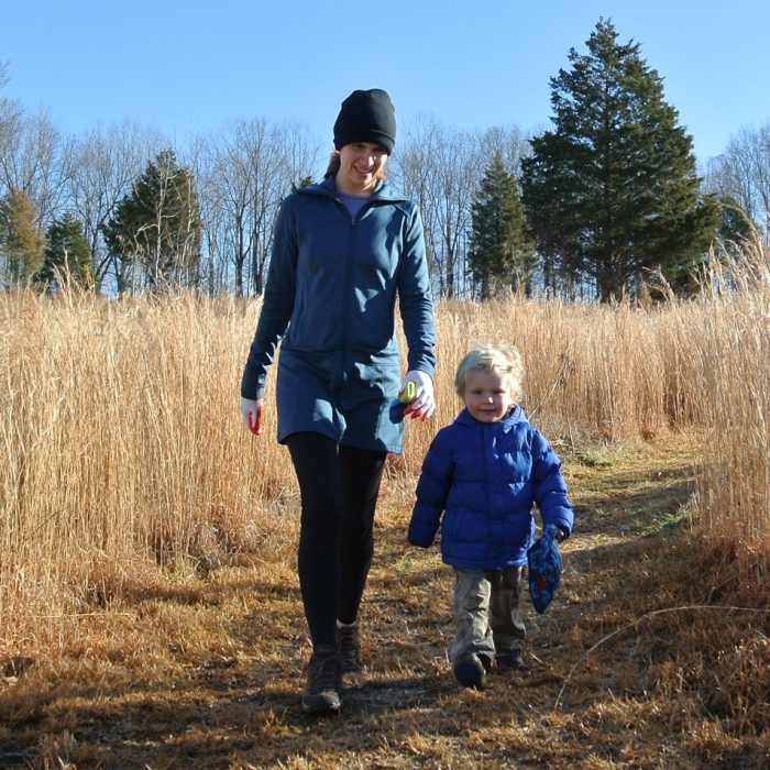 The Holman Loop is perfect for families with young children even in winter! Near Horton Grove Nature Preserve Loop