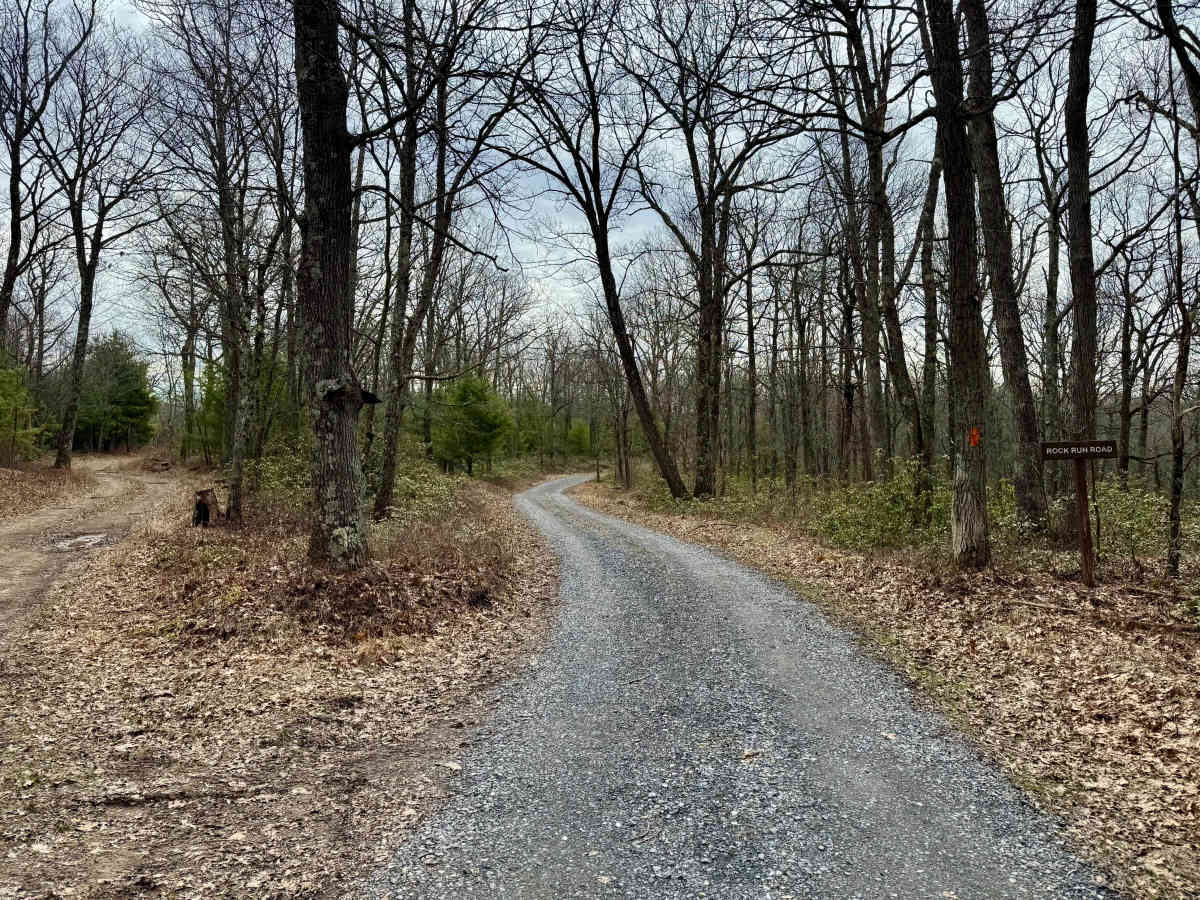 Rock Run Road trail photo