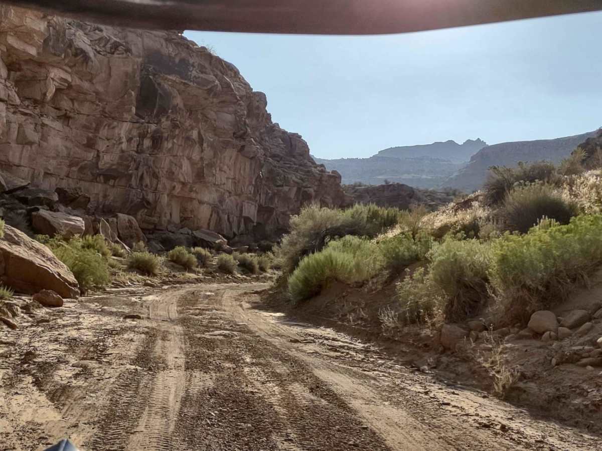Tusher Canyon Trail trail photo
