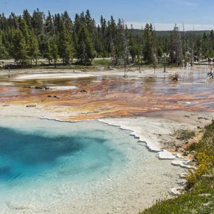 Near Fountain Paint Pots
