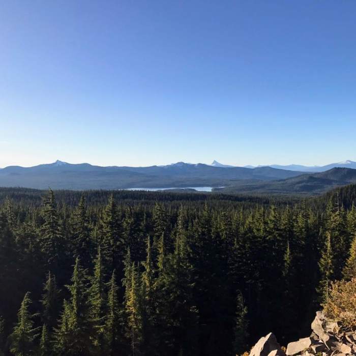 Near Diamond Lake to Odell Lake