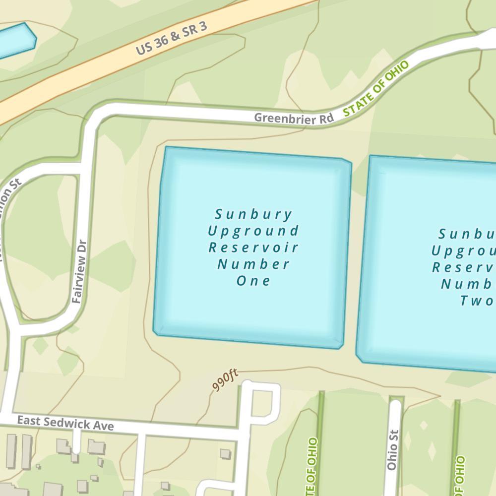 Sunbury Upground Reservoir Number One