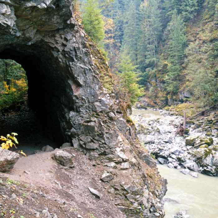 Old Mining Tunnels Near Old Robe Trail