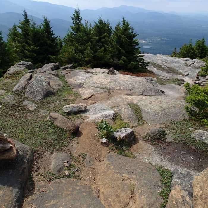 Summit of Catamount Mountain. Near Catamount Mountain Trail