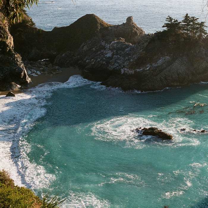 Emerald waters! Near Molera Beach Super Loop