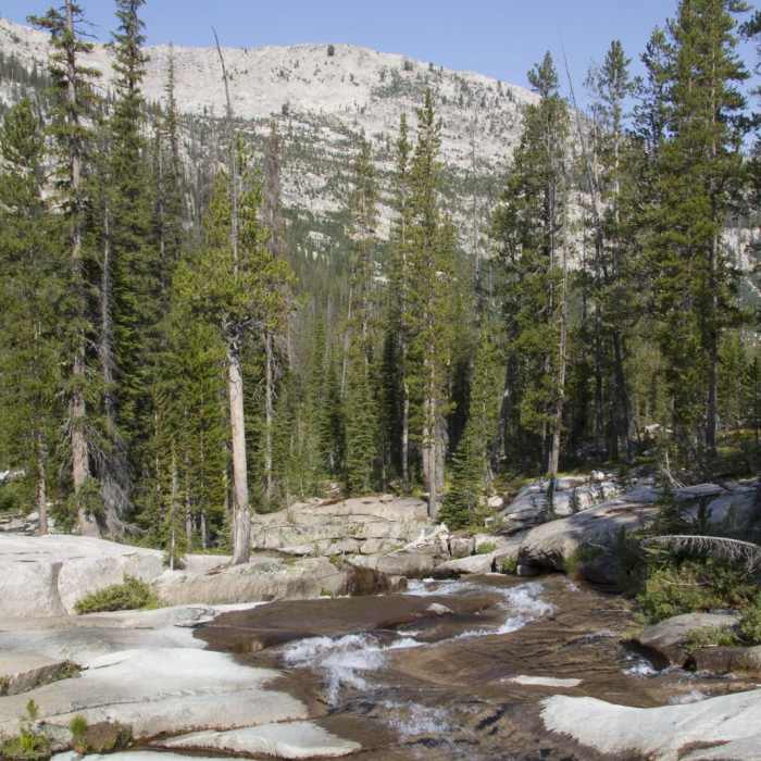Near South Fork of the Payette River, Benedict, Rock Slide, Three-Island Lakes + Ingleborg Divide