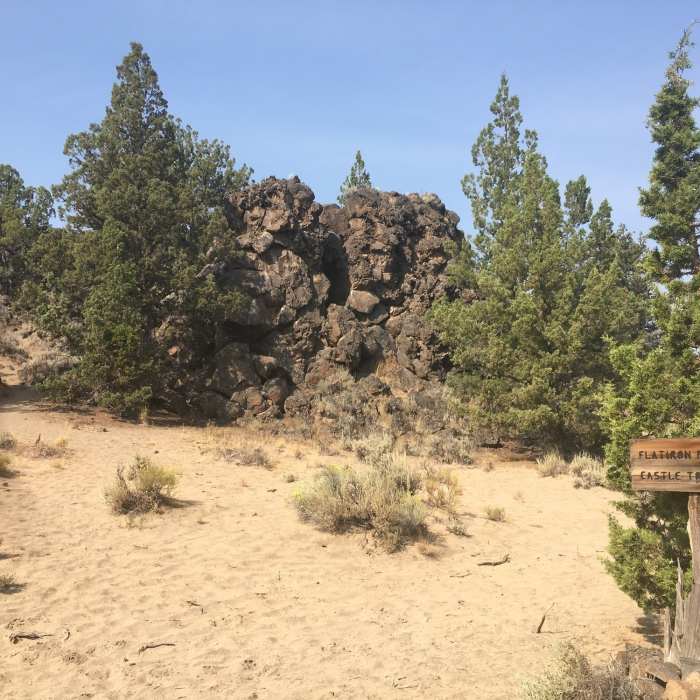 Near Oregon Desert Trail (Seg. 1): Badlands to Sand Spring