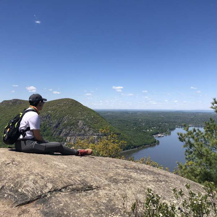 View from Bull Hill Short Loop Near Cornish/Brook/Notch/Washburn/Undercliff Loop