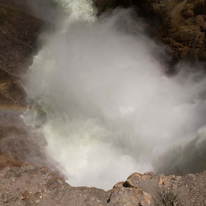 Near Brink of Lower Falls to Lower Lookout Point