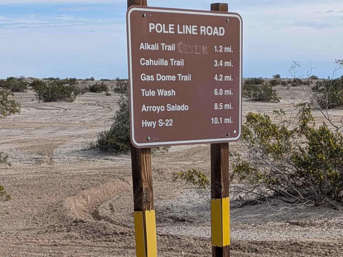 Pole Line South trail photo