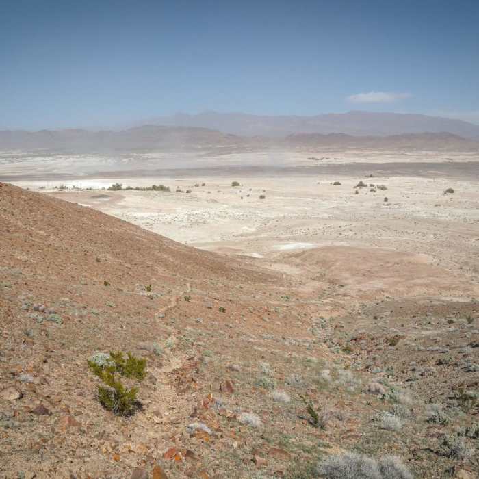 Near Tecopa Ridgeline Trail