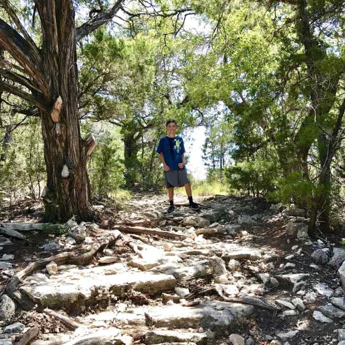 Fun little trail with rooty/rocky sections and easy grades Near Lakeway Canyonlands & Mt. Lakeway Scenic View