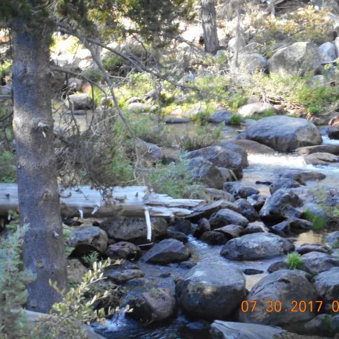 Start of pools Near Indian Pools Trail