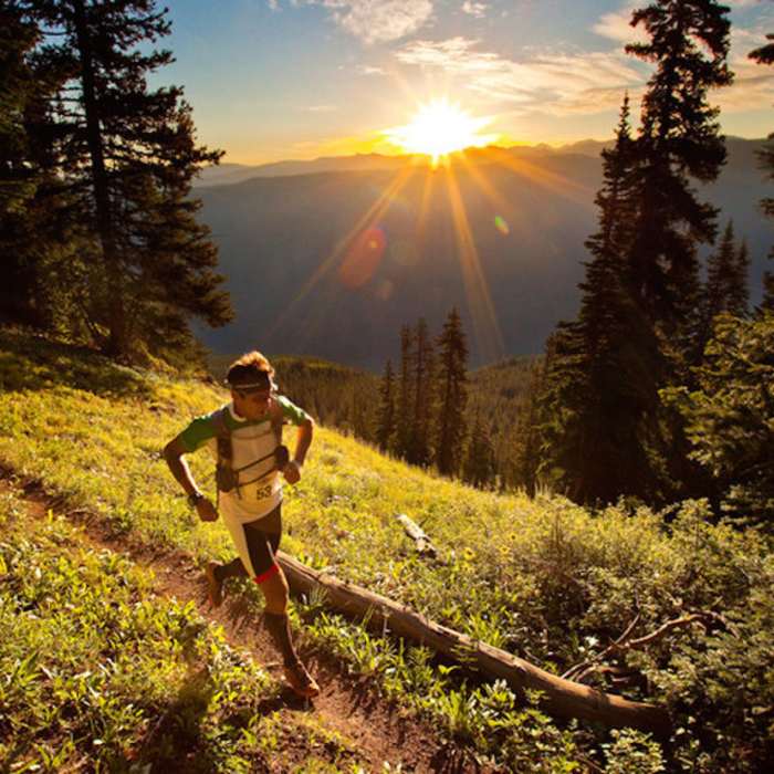 Sunrise in the Rockies! Near Government Trail