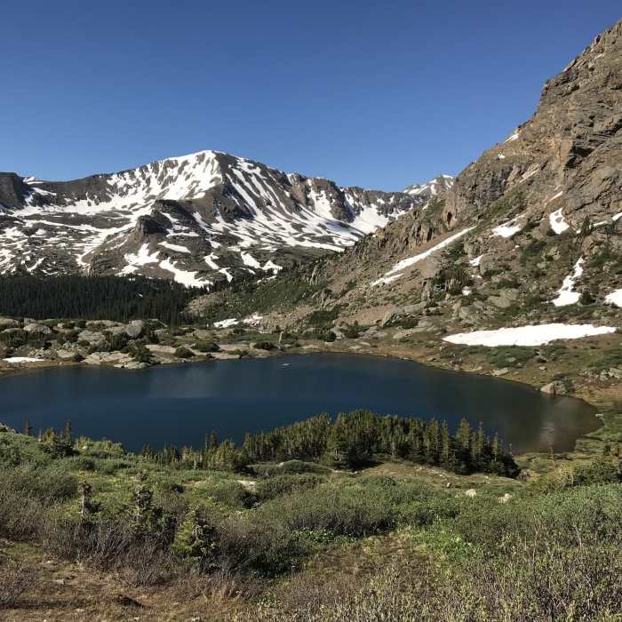 Near North Halfmoon Lakes Trail
