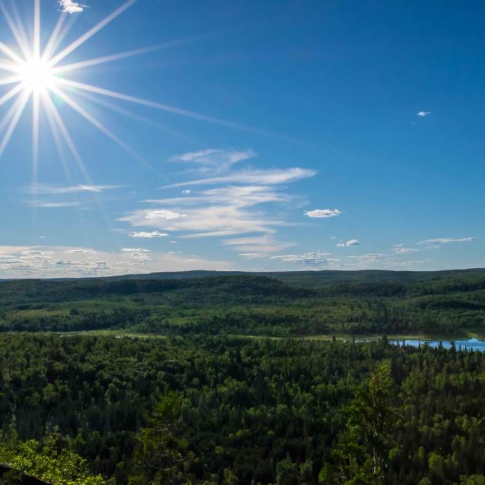 Near Superior Hiking Trail: Section 13 Near Superior Hiking Trail: Section 13