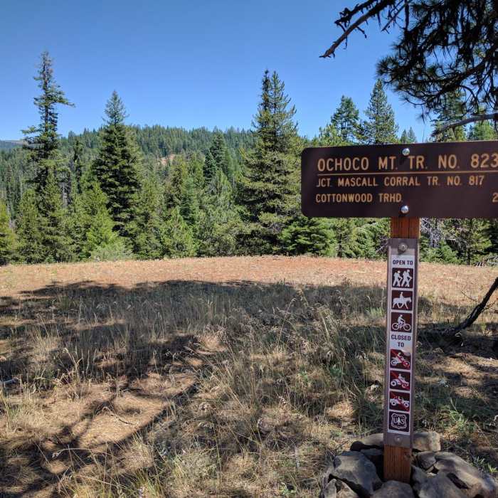 Near Ochoco Mountains Loop: Rock Creek to Black Canyon Wilderness
