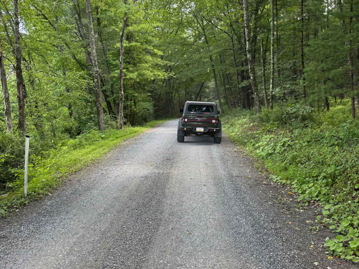 Lower Pine Bottom Road trail photo