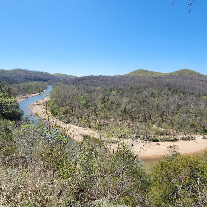 Near Bee Bluff Spur Trail