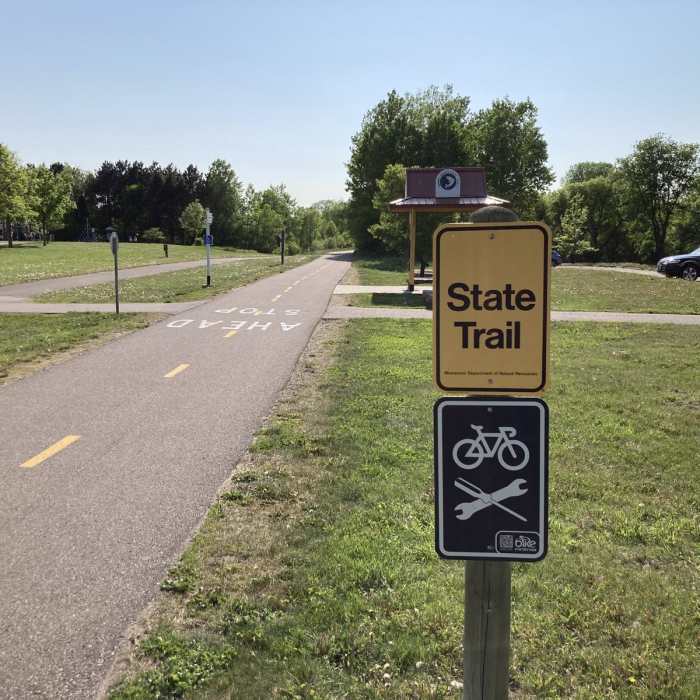 Near Brown's Creek State Trail Near Brown's Creek State Trail
