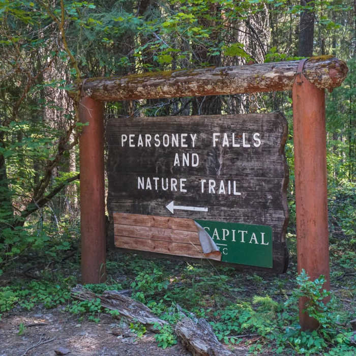 Near Pearsoney Falls Nature Trail