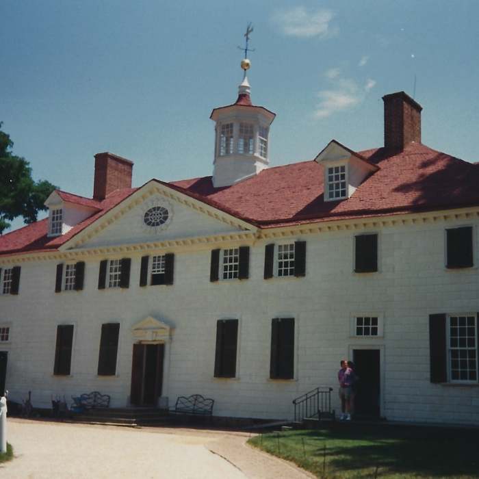 George Washington's Mount Vernon Estate Near Mount Vernon Trail