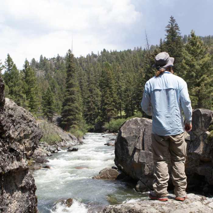 Near Hellroaring Creek Loop