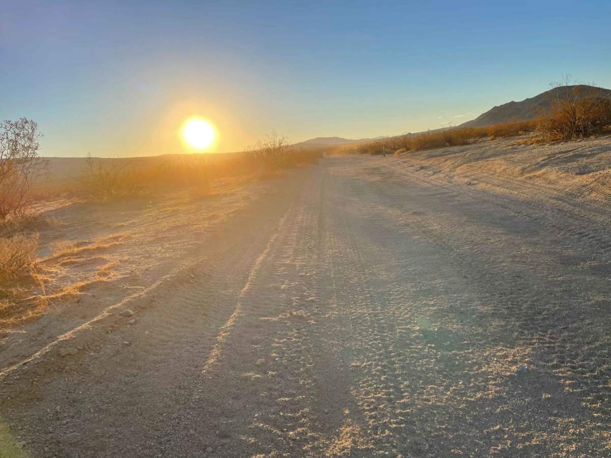 Trona Road to Randsburg Wash Road trail photo
