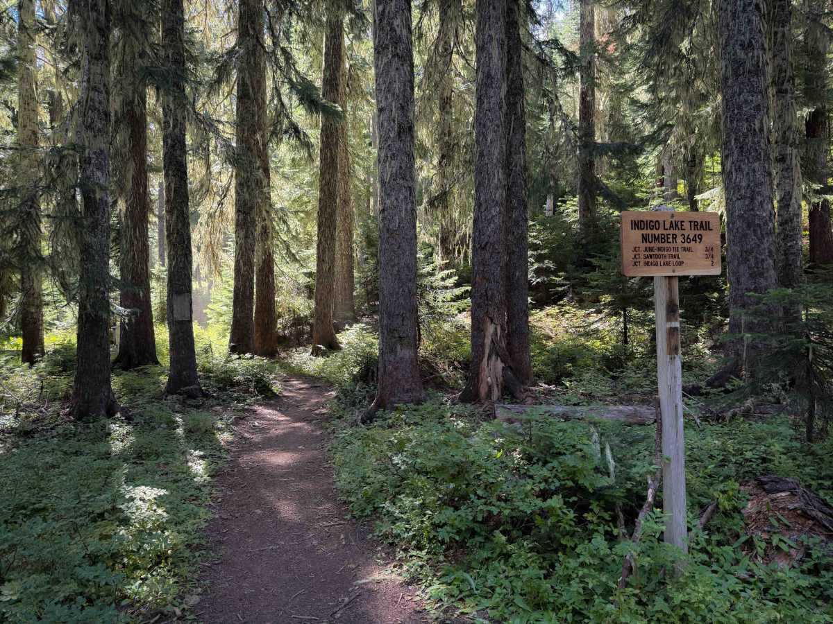Indigo Lake Trail  trail photo