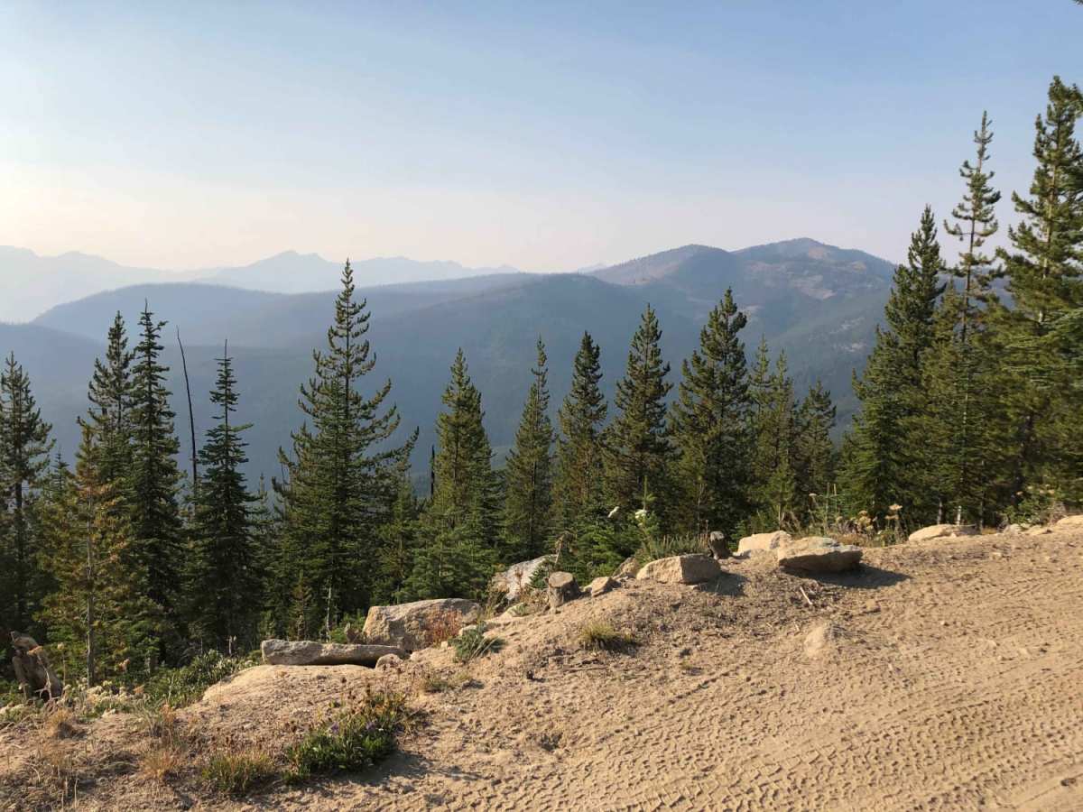 West Shady Pass to Big Hill trail photo
