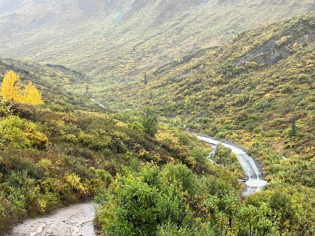 Belanger Pass trail photo