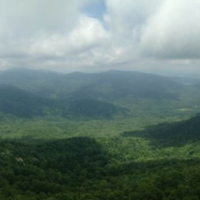 Panoramic view from the top of Old Rag. Near Weakley Hollow Fire Road