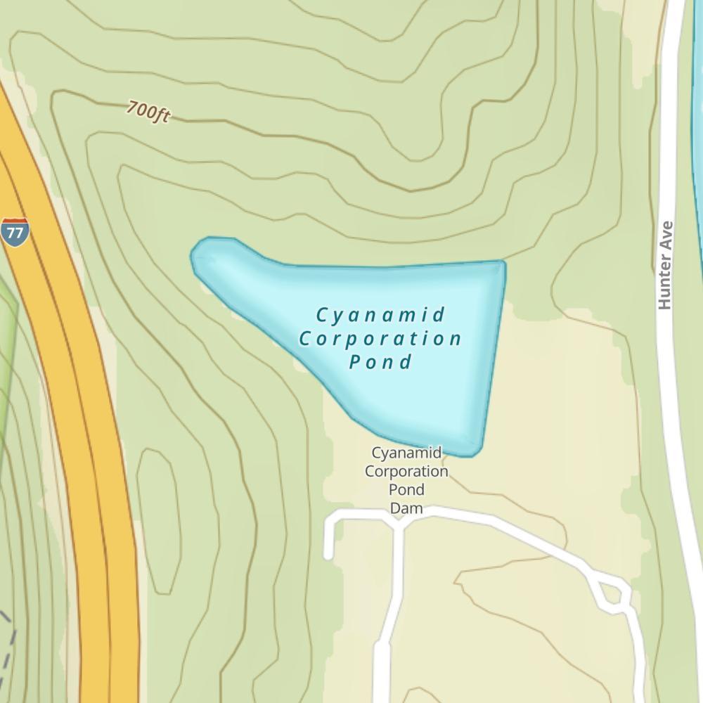 Cyanamid Corporation Pond