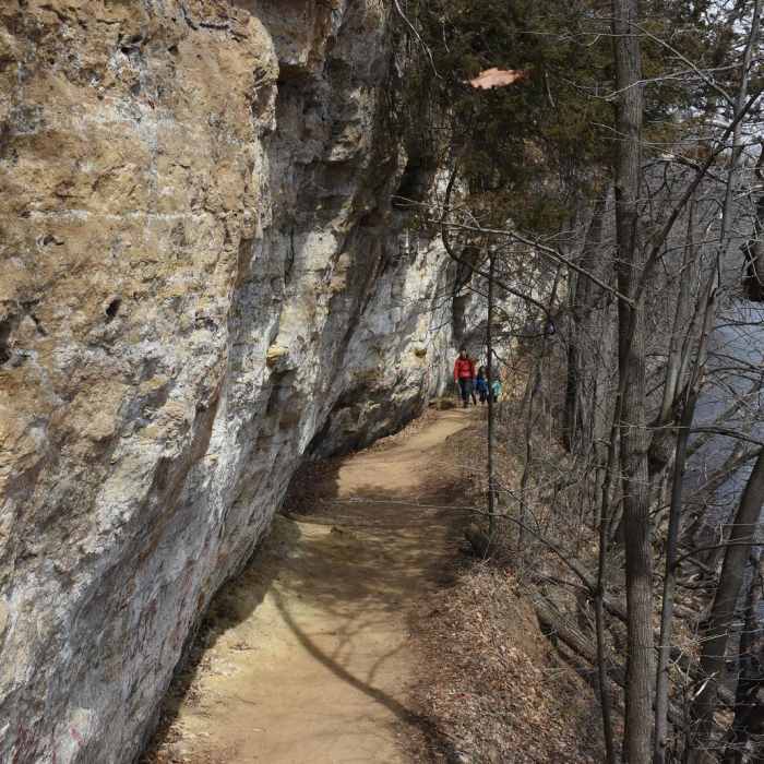 Near Saint Croix Boom Site Waterfall
