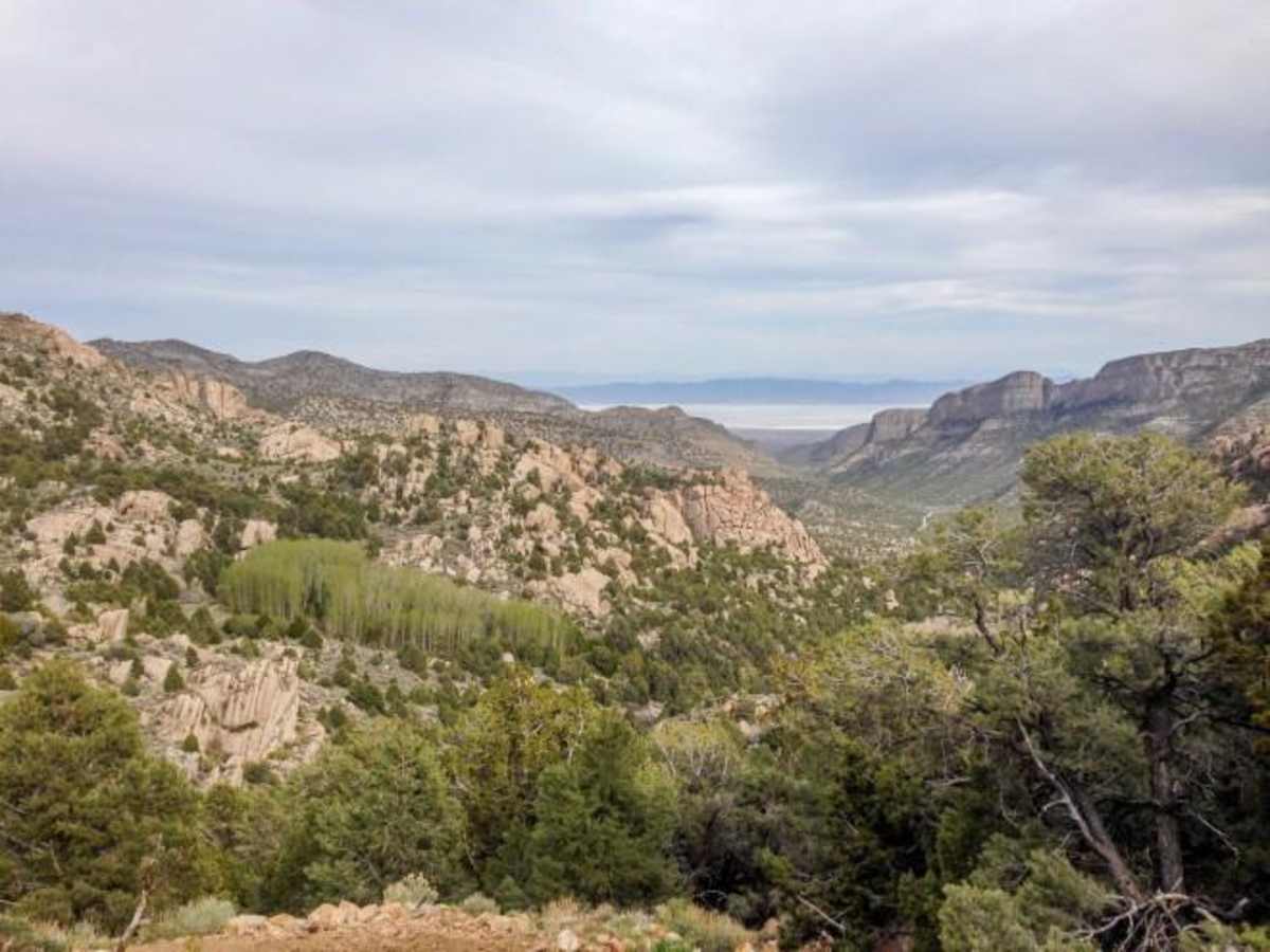 Notch Peak Overlook and Amasa Basin trail photo