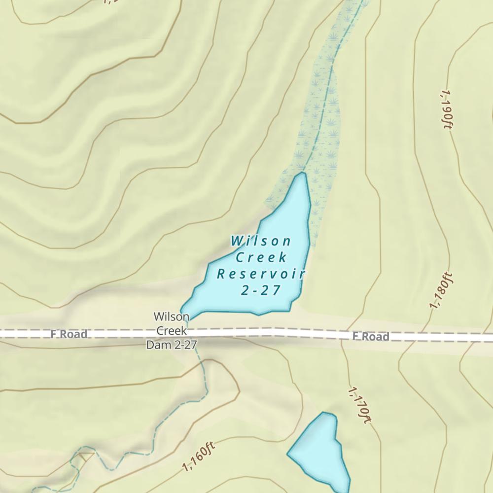 Wilson Creek Reservoir 2-27 photo