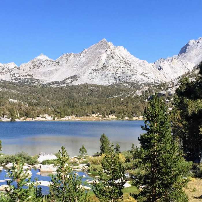 Near Kearsarge, Glen, and Upper Rae Lake