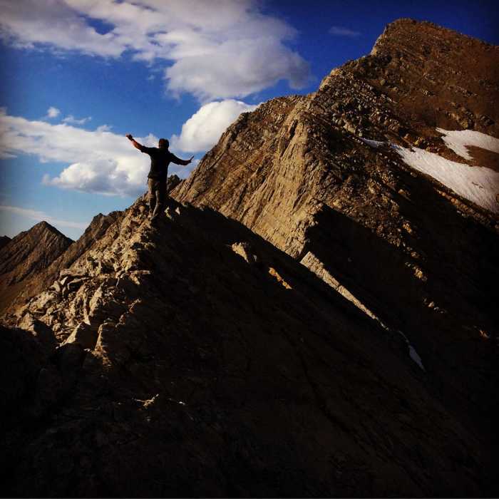 Near Holland Peak: South Ridge Route Near Holland Peak: South Ridge Route