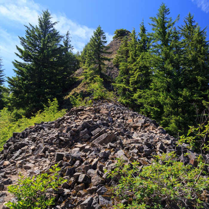 Near Henline Mountain