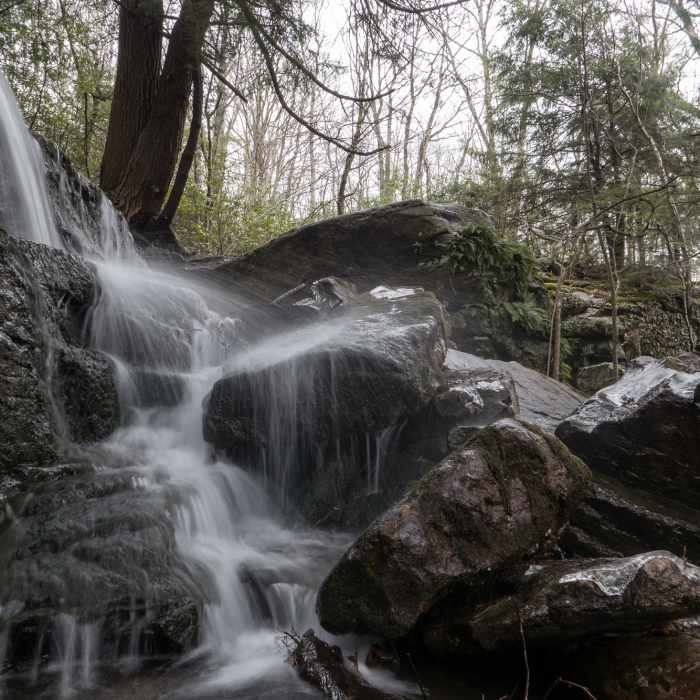 waterfall Near Bear Creek Preserve Loop